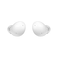 SAMSUNG Galaxy Buds 2, True Wireless Bluetooth Earbuds, Noise Cancelling, Ambient Sound, Lightweight Comfort Fit In Ear, Auto Switch Audio, Long Battery Life, Touch Control, US Version, White