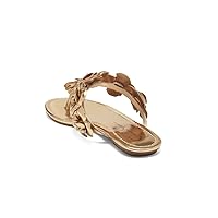 Jessica Simpson Ginima Women's Floral Embellished Flat Thong Sandals