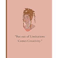 Out of Limitations Quote 8 X 10 Notebook & Journal