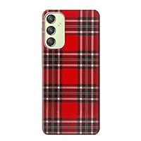 R2374 Tartan Red Pattern Case Cover for Samsung Galaxy A24 4G