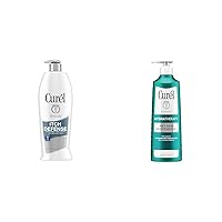 Curel Itch Defense Calming Body Lotion & Hydra Therapy In Shower Lotion, Wet Skin Moisturizer for Dry or Extra-dry Skin, with Advanced Ceramide Complex, for Optimal Moisture Retention, 12 Ounce