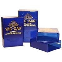 Zig Zag CrushGard Cigarette Case Box - Adjustable for 100mm and King Size (4 Boxes)
