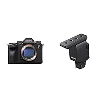 Sony Alpha 1 Full-Frame Interchangeable Lens Mirrorless Camera Digital MI Shoe Shotgun Microphone with Beamforming Technology for Three switchable directivities - ECM-B10