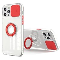 Compatible with iPhone 12 Pro Max Case 6.7-Inch Shockproof and Drop-Proof Mobile Phone Case (Red)