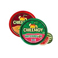 Rim Dip Chamoy Candy (2-pack 16oz) - Handcrafted Mexico, Cocktails, Micheladas Mix, Beer, Seltzer, Rim Dressing (Original + Watermelon (Two-pack 8oz))
