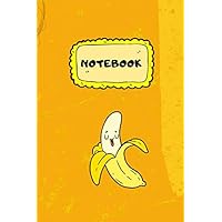 Notebook - Cute and Funny Banana composition notebook, diary, journal (Fruity Notebooks)