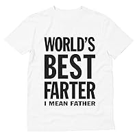World's Best Farter I Mean Father Shirt Funny Dad Jokes Shirts for Men Gifts for Dads Fathers Day T-Shirt