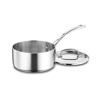 Cuisinart FCT193-18 French Classic Tri-Ply Stainless 3-Quart Saucepot with Cover
