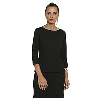 Office & You Black Ribbed top with Sleeves