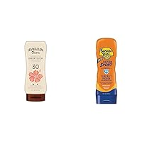 Sheer Touch Lotion SPF 30 & Banana Boat Sport Ultra SPF 30 Sunscreen Lotion, 8oz | Oxybenzone Free Sunscreen, Sunblock Lotion, Water Resistant Sunscreen SPF 30, 8oz