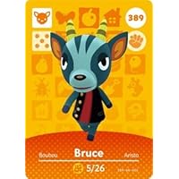 Bruce - Nintendo Animal Crossing Happy Home Designer Series 4 Amiibo Card - 389