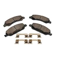 ACDelco 171-1074 GM Original Equipment Front Disc Brake Pad Kit with Brake Pads and Clips