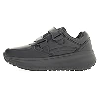 Propet Womens Ultima Strap Closure Leather Orthotic Athletic Shoes