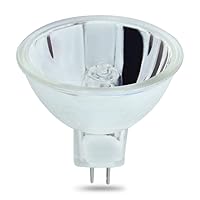 250W Replacement ELC Bulb 24V MR16 Optic Light - GX5.3 / GU5.3 2-Pin Base - Halogen Lamp with Reflector - 1 Pack