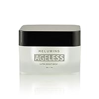 AGELESS Ultra Night mask - Hydrate Skin, Improve Skin's Elasticity, and Reduce Appearance of Wrinkles - Reverse Signs of Aging Overnight