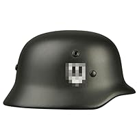 HiPlay 1/6 Scale Action Figure Accessory: WH Metal M35 Helmet for 12-inch Miniature Collectible Figure ZY3022C-WH