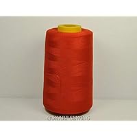 BARN RED #848 Spun Polyester SERGER & Quilting Thread 4 Tubes 1000 YDS. Each