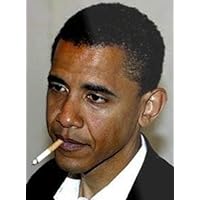 ConversationPrints BARACK OBAMA SMOKING CIGARETTE GLOSSY POSTER PICTURE PHOTO PRINT funny cool