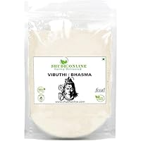 Ment Vibhuti Bhasma, Vibuthi Pure Powder - Holy ash (50 Grams), Thiruneeru, Shiva Viboothi, Vibhooti, Bibhuti