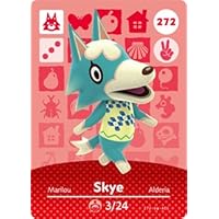 Skye - Nintendo Animal Crossing Happy Home Designer Amiibo Card - 272