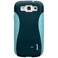 Case-Mate POP! Case with Stand for Samsung Galaxy S3 - Retail Packaging - Navy/Aqua