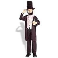 Forum Novelties Child's Abraham Lincoln Costume, X-Large Black