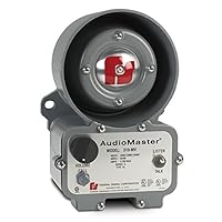 Federal Signal 310-MV Audio Master Industrial Two Way Intercom, Multi-Voltage, Gray