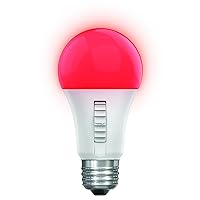 LED Color Changing Light Bulb - A19 with an E26 Medium Base Light Bulb - 60W Equivalent - 15 Year Life