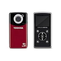 Toshiba, CAMILEO AIR10 WiFi HD Camcorder with 4GB SD Card PA3906U-1C1R, Portable Handly Sized