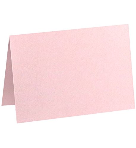 A2 Folded Notecards (4 1/4 x 5 1/2) - Candy Pink (1000 Qty.)