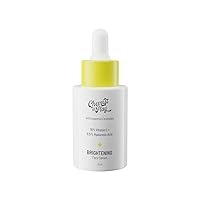 10% Vitamin C Skin Brightening Face Serum Even Skin Tone and Glow Treats Hyperpigmentation and Fades Facial Spots Contains Hyaluronic Acid and Ceramides For Combination Skin 30 ml
