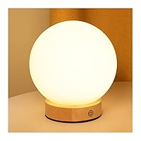 LED Night Light,USB Charging Round Ball Timing Nightlight,for Study Corridors Bedrooms Children's Rooms Babies Bedside Lamp