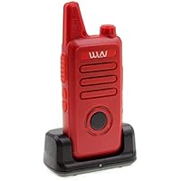WLN KD-C1 KD-C1plus Mini Handheld Prtabel 2 Way Radio UHF Transceiver Walkie Talkie with Dock Charger Red