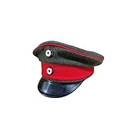 Ww1 German Crusher Cap Customize Piping Colour Style and Cap Colours Replica Green