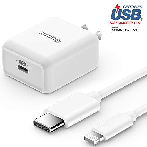Mua iPhone Fast Charger [MFi Certified], Quntis 20W iPhone High Speed  Charger Type C Rapid Charger Plug with 6FT USB C to Lightning Cable for  iPhone 14 13 Mini Pro Max 12 11 XS XR X iPad AirPods, White trên Amazon Mỹ  chính hãng 2023 | Fado