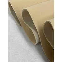 1/8'' Automotive Backed Foam Spacer Faux Cloth Headliner Fabric 60'' Wide Sold by The Yard (Beige)