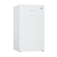 Frestec 3.1 CU' Mini Refrigerator, Compact Refrigerator, Small Refrigerator with Freezer, White (FR 310 WH)