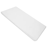 American Baby Company Microfiber Standard Day-Care Nap-mat-Sheet, Snow White, 24