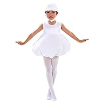 Snow Baby Performance Dress Children's Group Dance Dress Snowman Stage Drama Christmas Festival Activity New Year
