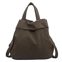 Tote Handbag Crossbody Shoulder Bag, Canvas Nylon Waterproof Hobo Bag Large Capacity Purse with Strap for Women Work Travel