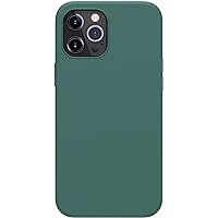 LOFIRY-Case Compatible with iPhone 12Pro Max, Ultra Slim Soft Gel Rubber Microfiber Lining Silky-Soft Touch Full Body Phone Case for iPhone 12Pro Max (iPhone 12Pro Max,Green)