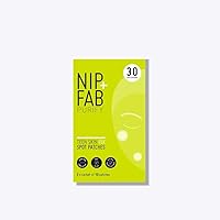 Nip+Fab Teen Skin Spot Patches, 30 Patches, Perfect for Blemish-Prone Teenage Skin, Anti-Spots with Salicylic Acid, Witch Hazel and Wasabi Extract, Face Skin Exfoliating, Calming