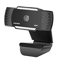 Anivia Full HD Webcam 1080P with Microphone Auto-Focus HD Camera Webcam for Video Chat and Recording Skype, Zoom, Compatible with PC/Mac/Laptop/MacBook