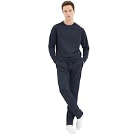 Autumn and Winter Models of Men's Warm Thickened Pajamas Suit Home Clothing
