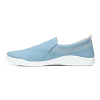 Vionic Beach Marshall Slip On Sneakers for Women-Sustainable Shoes That Include Three-Zone Comfort with Orthotic Insole Arch Support, Machine Wash Safe- Sizes 5-11