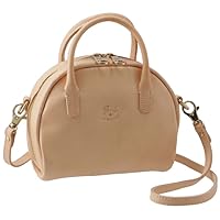 Il Bisonte BHA019 PV0001 Shoulder Bag, Mini Crossbody Bag, 2-Way Handbag, NATURALE