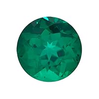 Lab Created Emerald Round Shape AAA Quality from 4MM-10MM