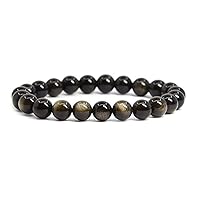 Adabele 1pc Natural Stretch Gemstone Bracelet 8mm (0.31