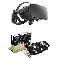 Oculus Rift Virtual Reality Headset + MCI GeForce GTX 1060 Graphics Card Bundle