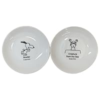 Snoopy (Soy Sauce Plate) Small Plate, Set of 2, Unique Style Peanuts